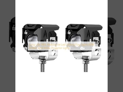 Umur Panjang YAYE Sepeda Motor Led Mengemudi Kabut Lampu 60W Amber Dan Putih Proyektor Lampu