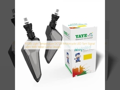 6500k Suhu Cahaya DC12V Sepeda Motor LED Turn Signal Light dengan Desain Lampu Air