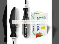 ABC PC 12V 3W Waterproof LED Turn Signal Lampu Belakang untuk Suhu Cahaya 6500k