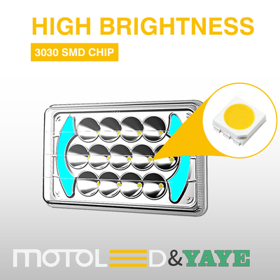 CG125 Motorcycle LED Headlight Bulb with DRL and Turn Signal