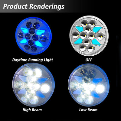 YAYE GN125 2 in 1 High Power LED Motorcycle Headlight with DRL/Turn Signal and DC12V Voltage