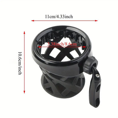 Motorcycle Universal Handlebar Cup Bottle Holder Drink Mesh Mount for Harley Honda Goldwing F6B GL1800 Yamaha Ducati Suzuki