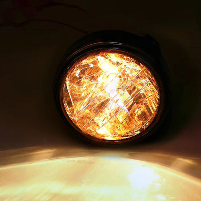 Motorbike Modification Parts Headlamp LED Indicator Light Round Modified Headlamp Waterproof Plastic for CB400/900 CB750