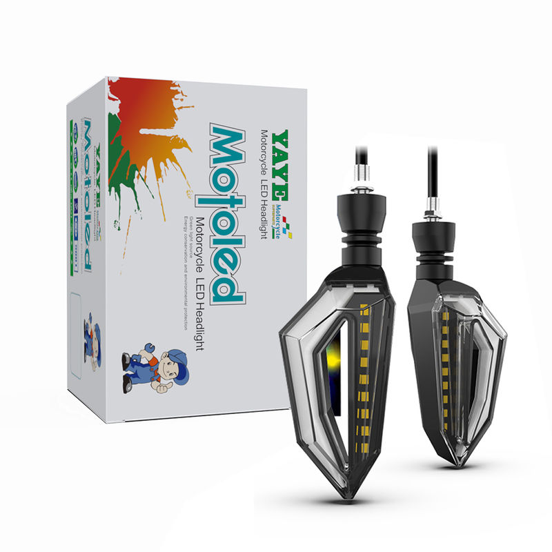 YAYE Motorcycle 2385 Water Flow Lamp Beads LED Turn Signal Warning Light