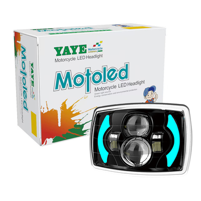 CD70 Motor LED lampu depan 12V 70cc dengan DRL Putih Biru Cahaya