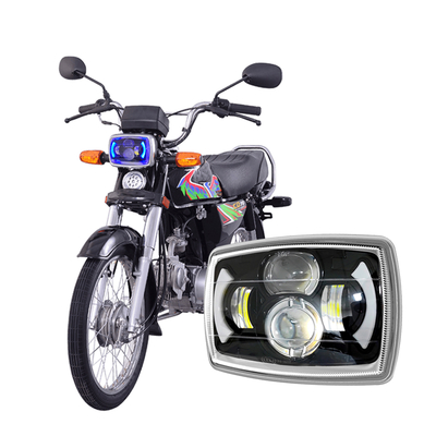 YAYE CD70 CJ125 Lampu depan sepeda motor dengan DRL IP67 Kecerahan Tinggi